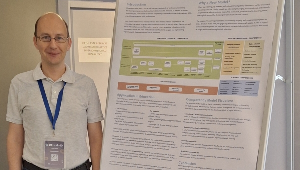 HR-kompetenciamodell bemutatása nemzetközi felsőoktatási konferencián